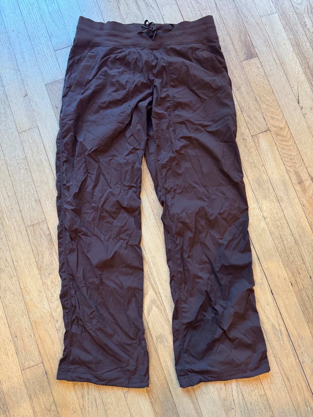 Lululemon Dance Studio Pant Espresso Coffee Brown Sz 10 EUC - Picture 2 of 8